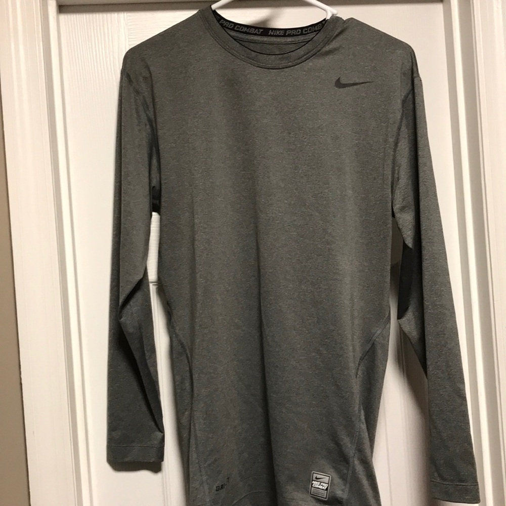 Nike Pro Combat dri-fit compression shirt *read*